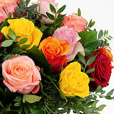 Bouquet mixed roses