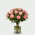 Bouquet Roos pink medium