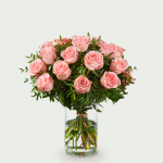 Bouquet Roos pink large