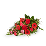 Funeral bouquet Intense red - small