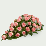 Stijlvol roze - 70 cm