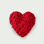 Sereen hart rood - 35 cm