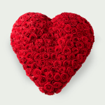 Sereen hart rood - 55 cm